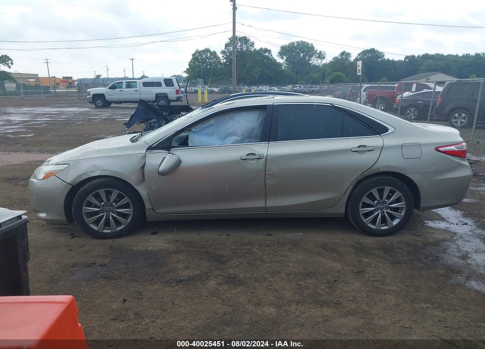 2016 TOYOTA CAMRY XLE VIN: 4T1BF1FK0GU527976