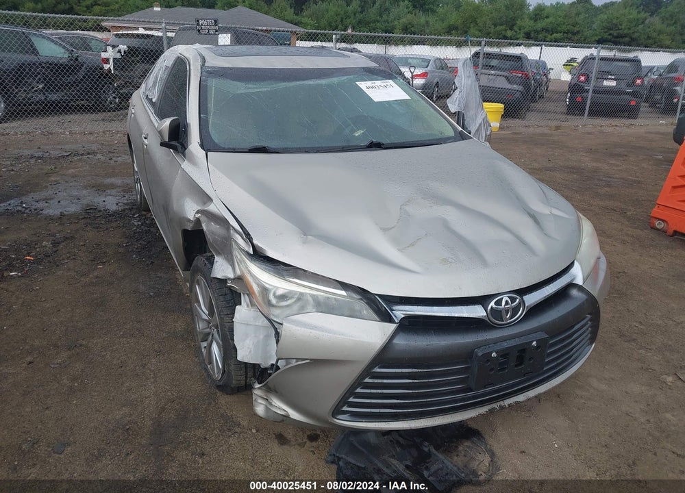 2016 TOYOTA CAMRY XLE VIN: 4T1BF1FK0GU527976