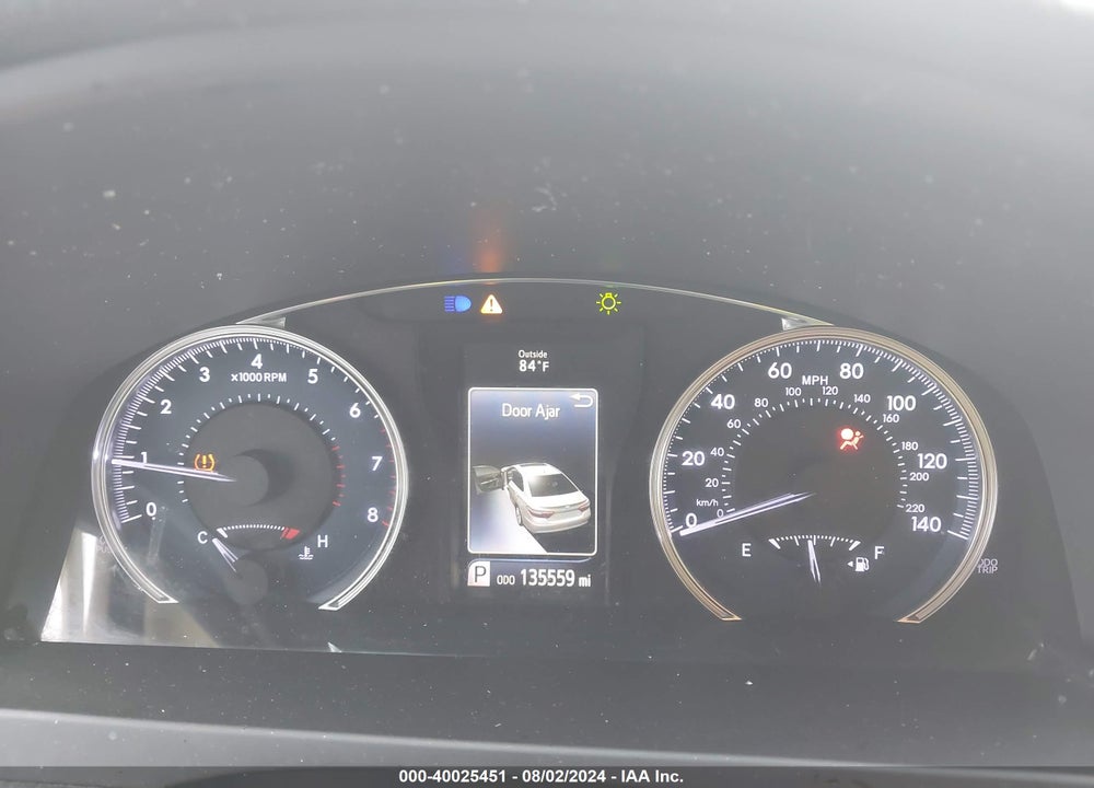 2016 TOYOTA CAMRY XLE VIN: 4T1BF1FK0GU527976