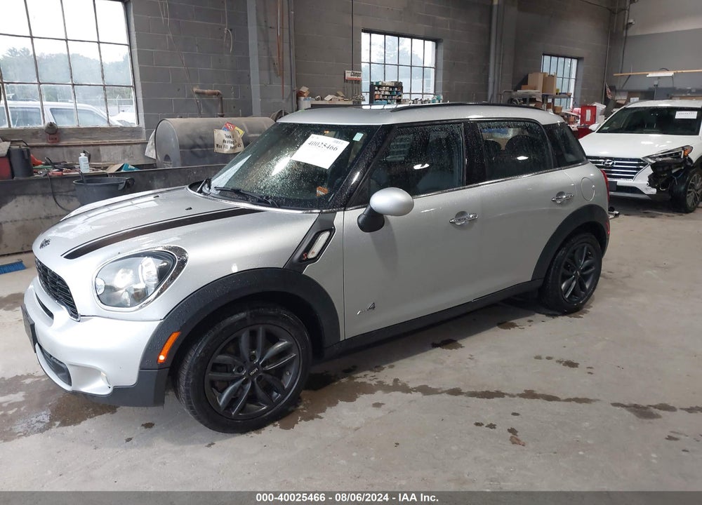 2013 MINI COUNTRYMAN COOPER S VIN: WMWZC5C58DWP34999