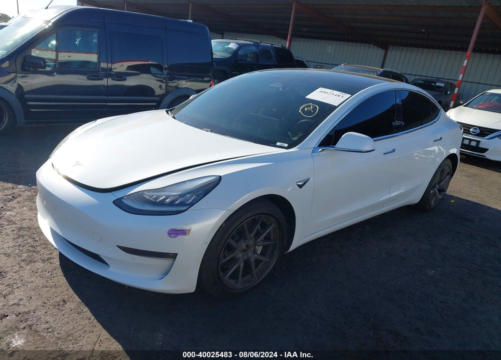 2019 TESLA MODEL 3 LONG RANGE/PERFORMANCE VIN: 5YJ3E1EB8KF493350