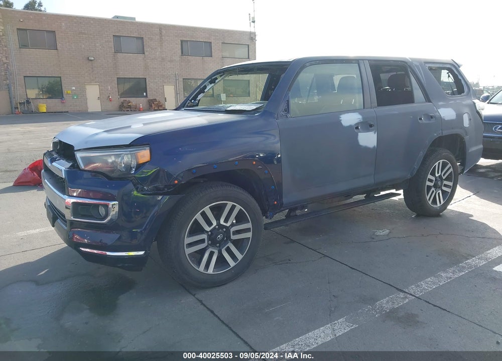 2019 TOYOTA 4RUNNER LIMITED VIN: JTEBU5JR8K5663647