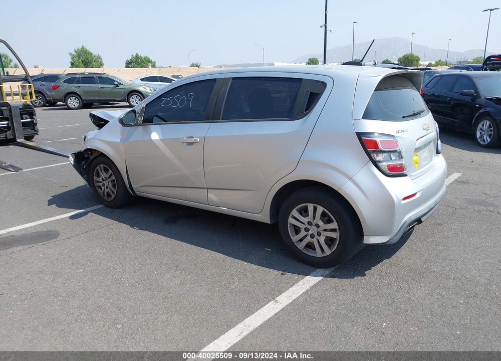 2019 CHEVROLET SONIC LT AUTO VIN: 1G1JG6SB2K4136832