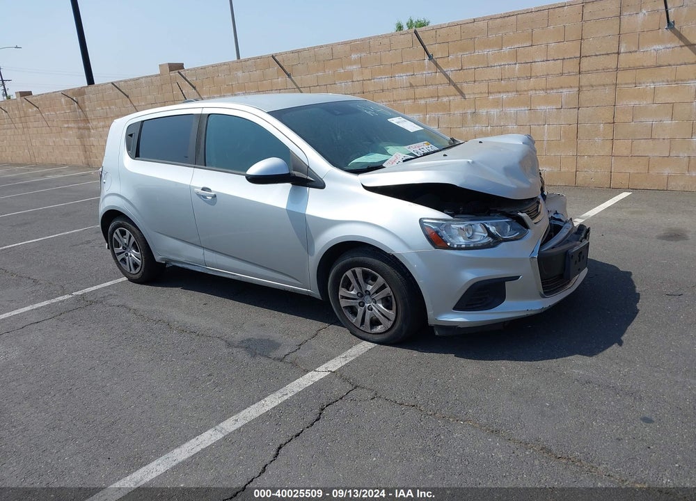 2019 CHEVROLET SONIC LT AUTO VIN: 1G1JG6SB2K4136832