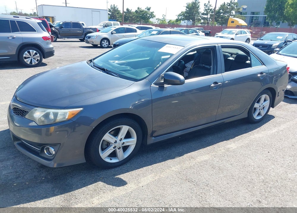 2012 TOYOTA CAMRY SE VIN: 4T1BF1FK2CU615292