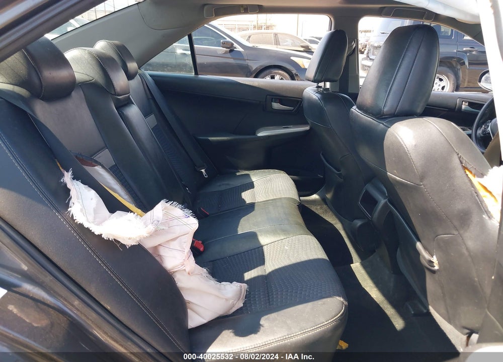 2012 TOYOTA CAMRY SE VIN: 4T1BF1FK2CU615292