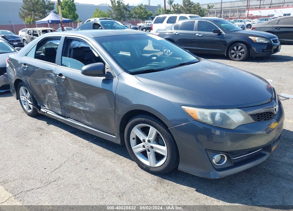 2012 TOYOTA CAMRY SE VIN: 4T1BF1FK2CU615292