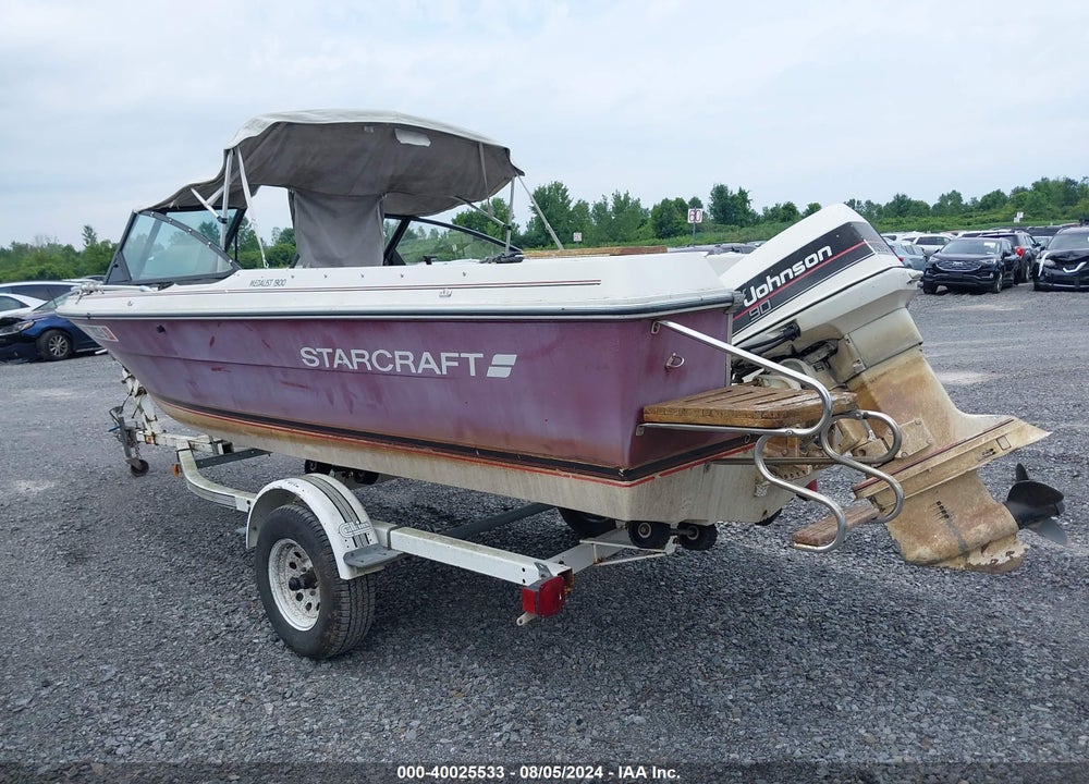 1989 STARCRAFT 19 FT VIN: STRY0600F889