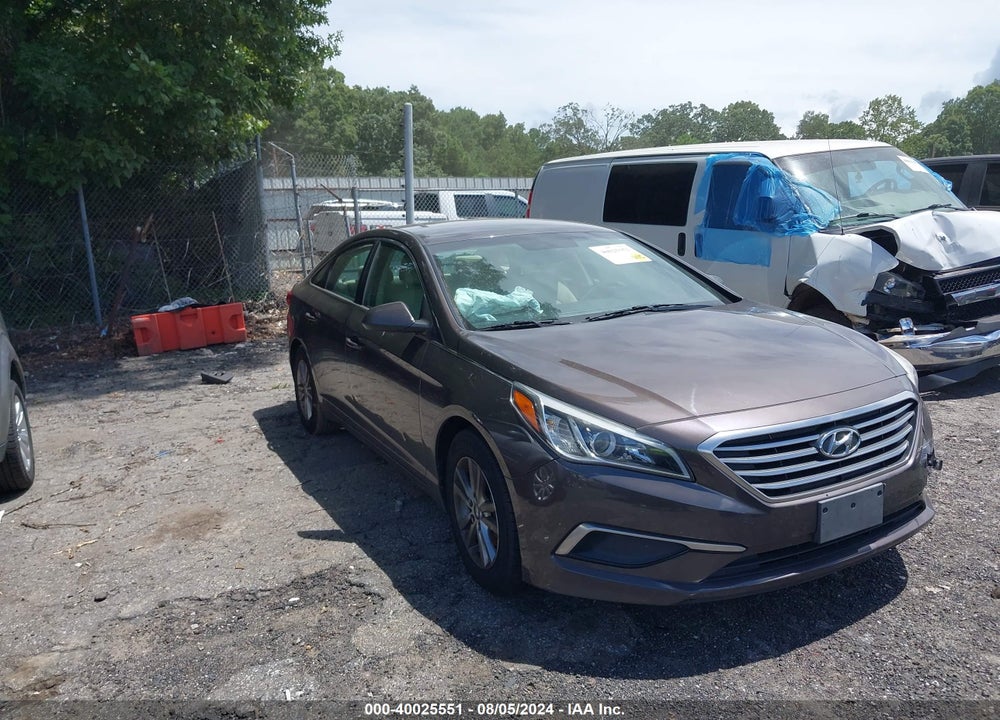 2016 HYUNDAI SONATA SE VIN: 5NPE24AF6GH284497