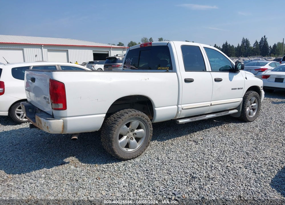 2004 DODGE RAM 1500 SLT/LARAMIE VIN: 1D7HU18D24S725779