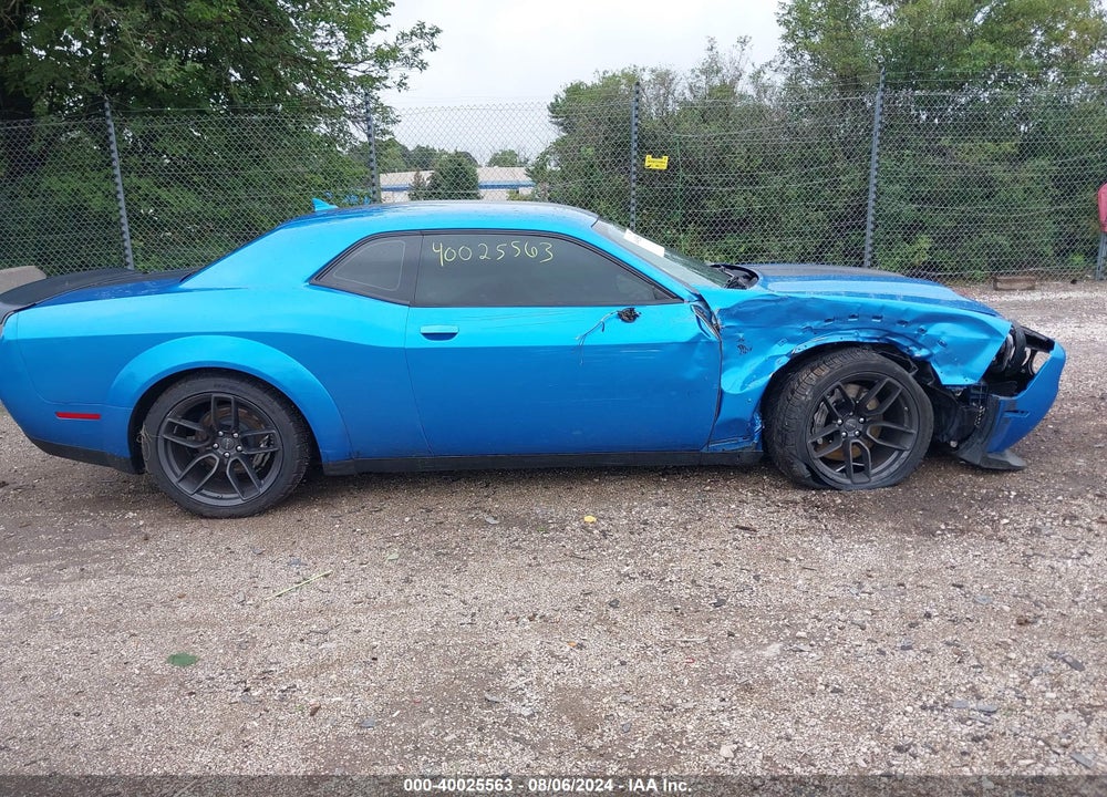 2019 DODGE CHALLENGER SRT HELLCAT REDEYE WIDEBODY VIN: 2C3CDZL92KH691096