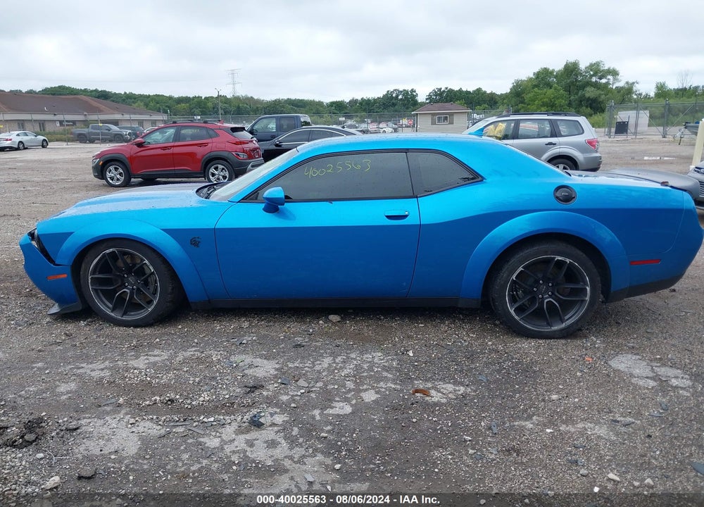 2019 DODGE CHALLENGER SRT HELLCAT REDEYE WIDEBODY VIN: 2C3CDZL92KH691096