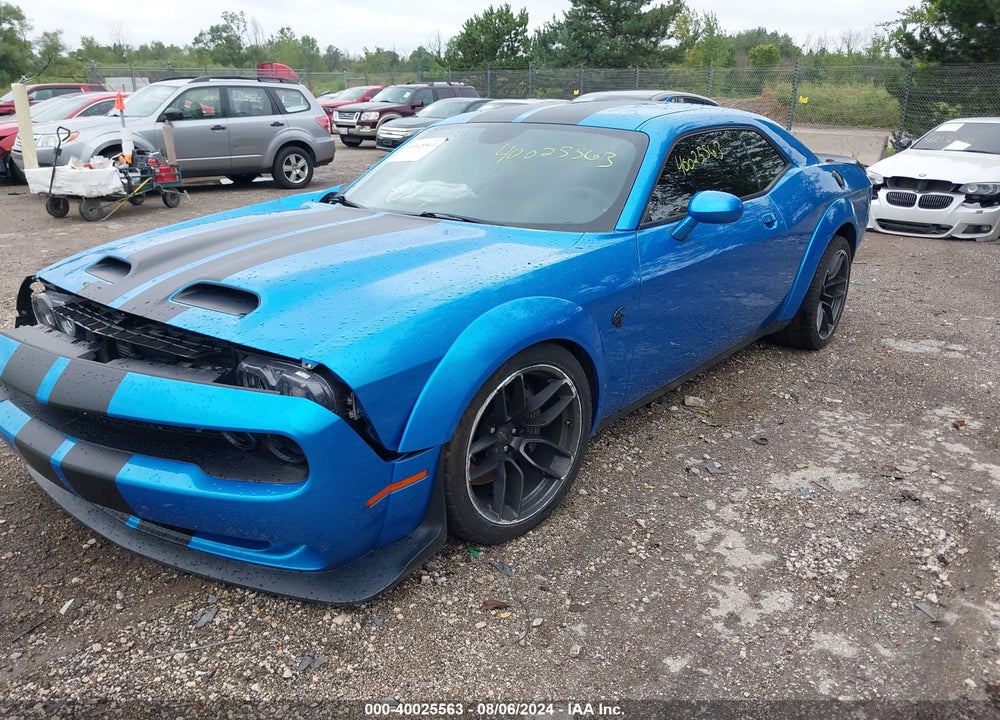 2019 DODGE CHALLENGER SRT HELLCAT REDEYE WIDEBODY VIN: 2C3CDZL92KH691096