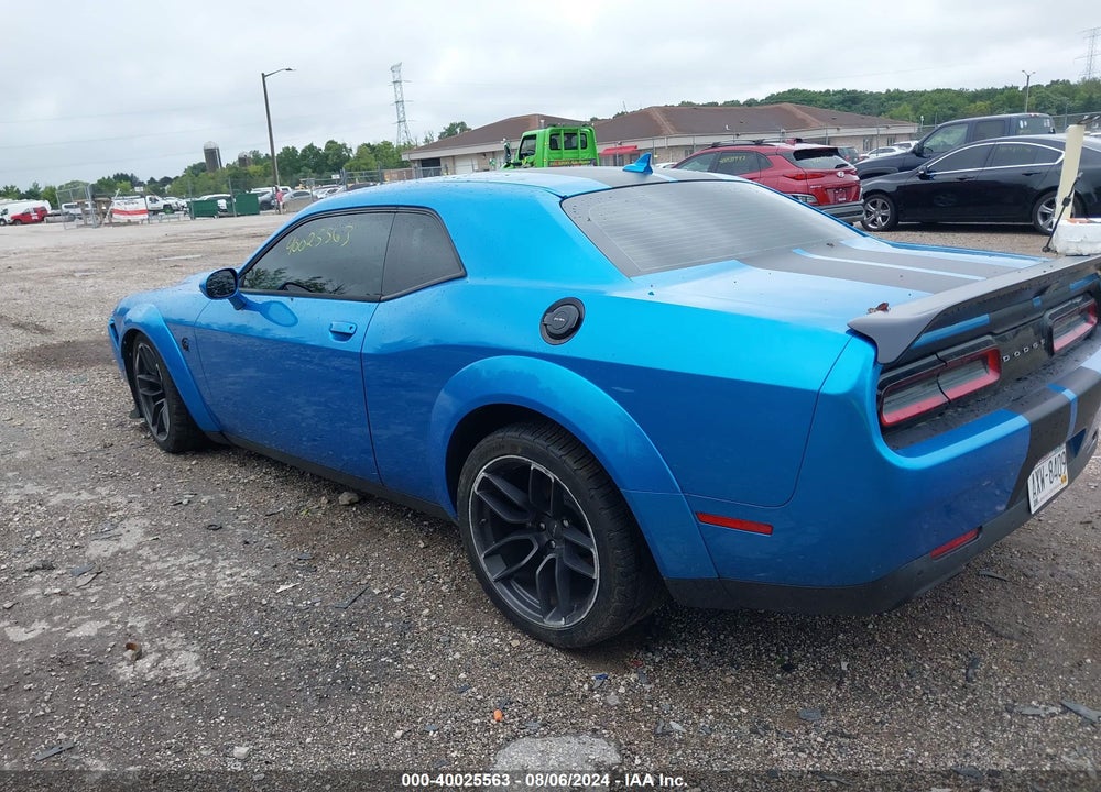 2019 DODGE CHALLENGER SRT HELLCAT REDEYE WIDEBODY VIN: 2C3CDZL92KH691096
