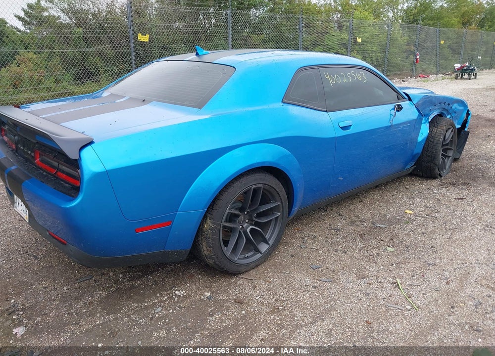 2019 DODGE CHALLENGER SRT HELLCAT REDEYE WIDEBODY VIN: 2C3CDZL92KH691096