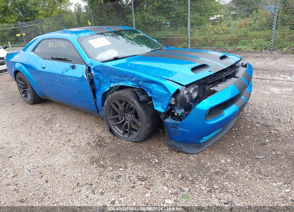 2019 DODGE CHALLENGER SRT HELLCAT REDEYE WIDEBODY VIN: 2C3CDZL92KH691096