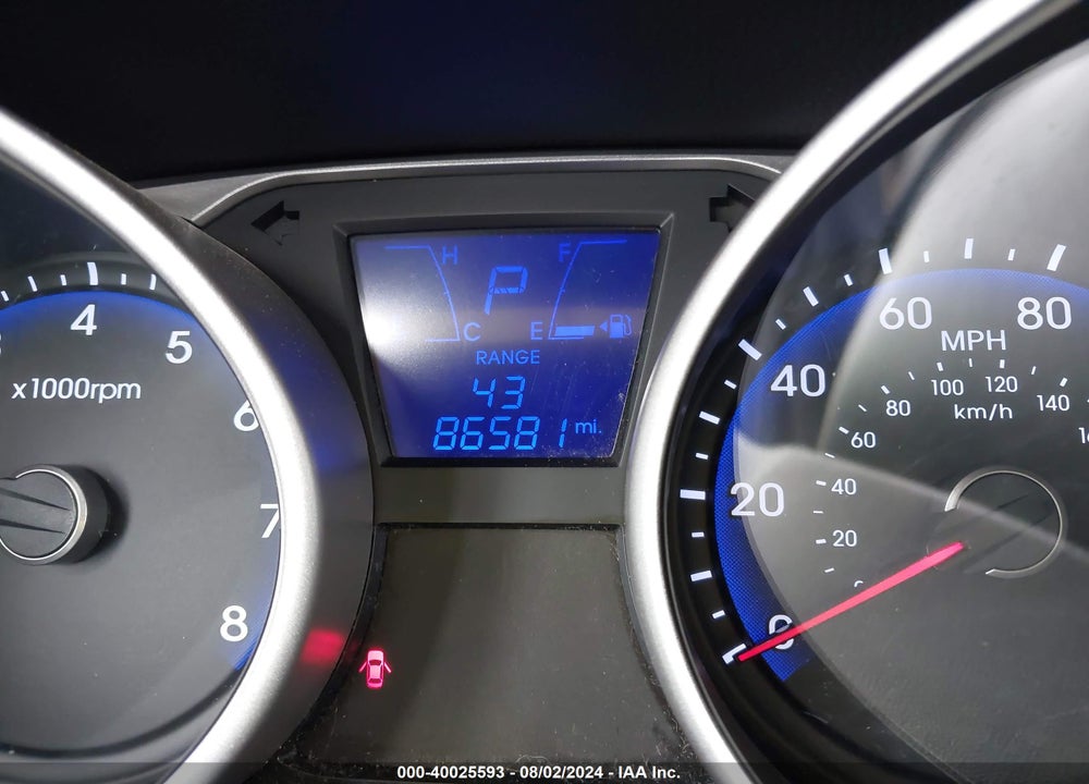2013 HYUNDAI TUCSON GLS VIN: KM8JU3AC0DU658432
