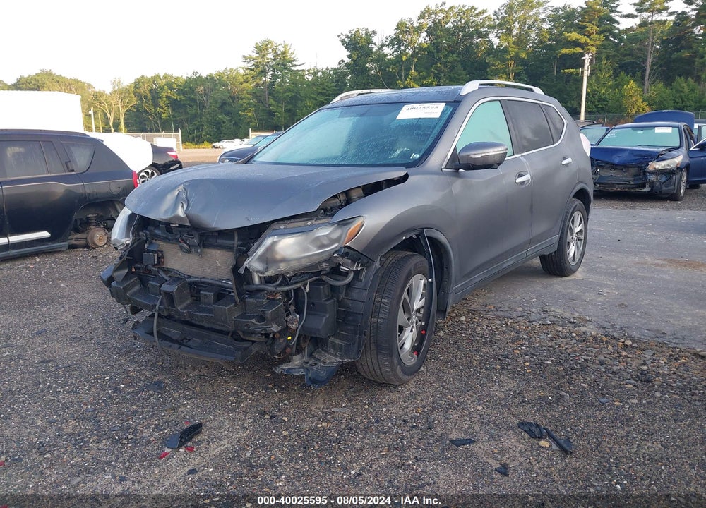 2015 NISSAN ROGUE SL VIN: 5N1AT2MV3FC921189