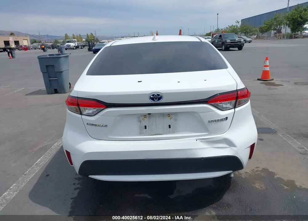 2022 TOYOTA COROLLA HYBRID LE VIN: JTDEAMDE7N3009588