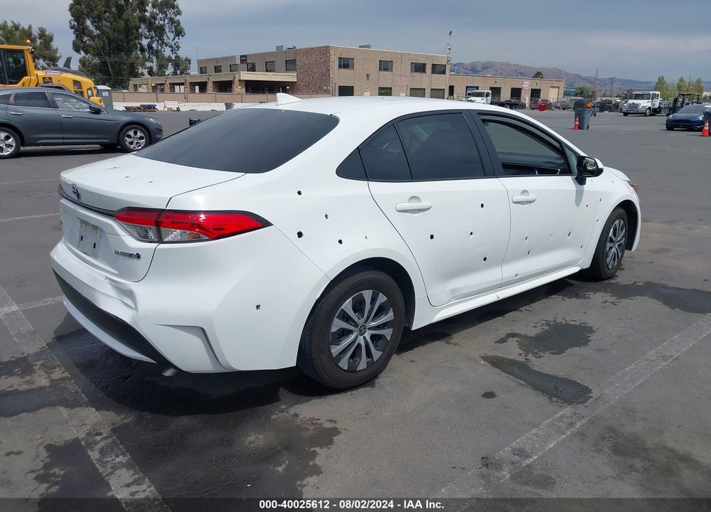 2022 TOYOTA COROLLA HYBRID LE VIN: JTDEAMDE7N3009588