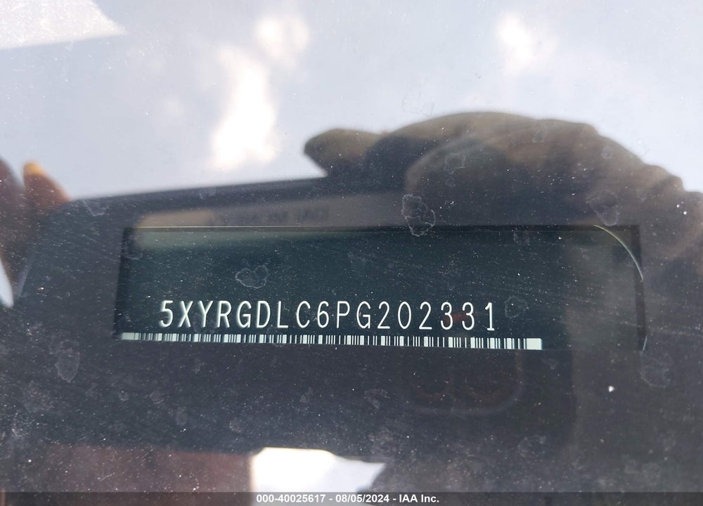 2023 KIA SORENTO LX VIN: 5XYRGDLC6PG202331