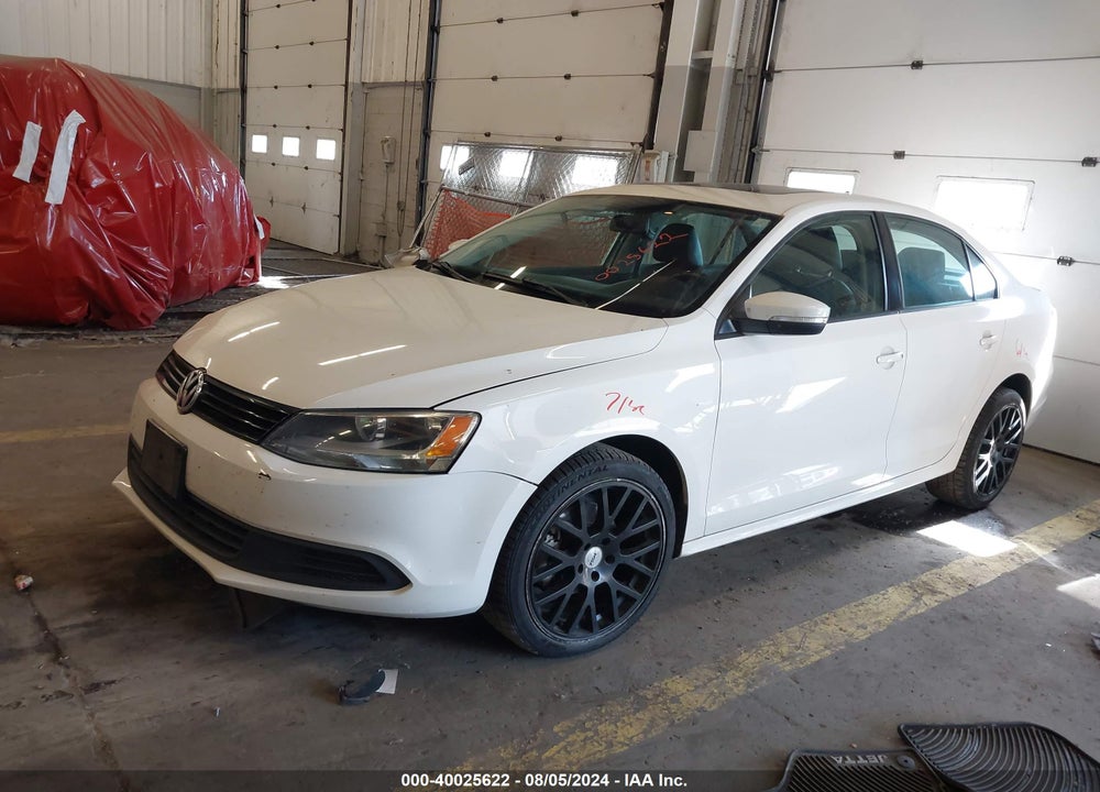 2012 VOLKSWAGEN JETTA 2.5L SE VIN: 3VWDP7AJ3CM316231