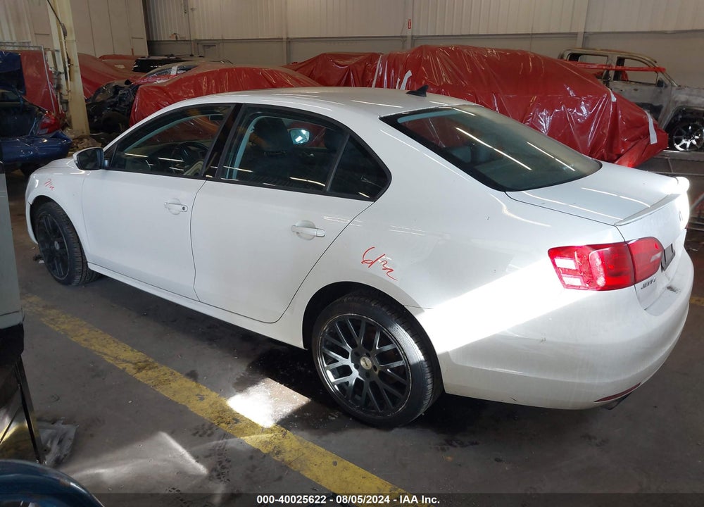 2012 VOLKSWAGEN JETTA 2.5L SE VIN: 3VWDP7AJ3CM316231