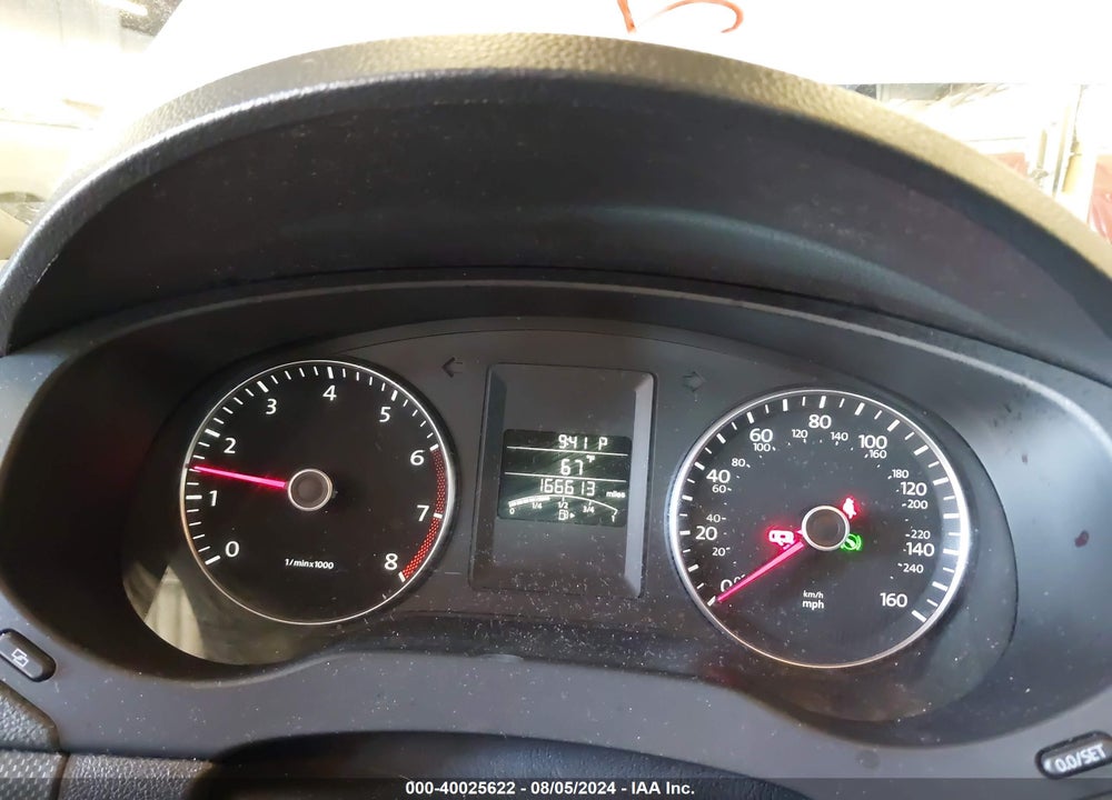 2012 VOLKSWAGEN JETTA 2.5L SE VIN: 3VWDP7AJ3CM316231