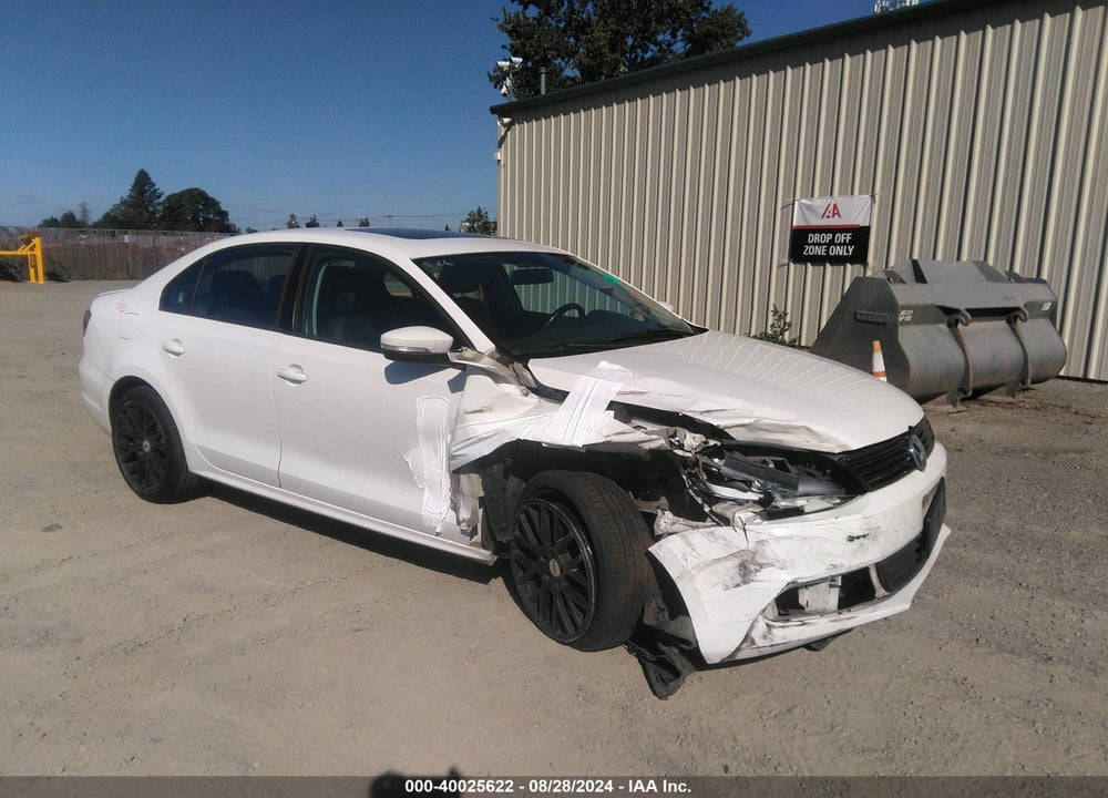 2012 VOLKSWAGEN JETTA 2.5L SE VIN: 3VWDP7AJ3CM316231