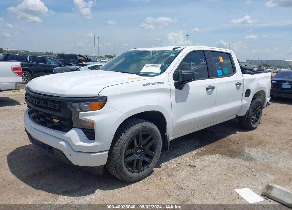2022 CHEVROLET SILVERADO 1500 2WD SHORT BED CUSTOM VIN: 3GCPABEK7NG578407