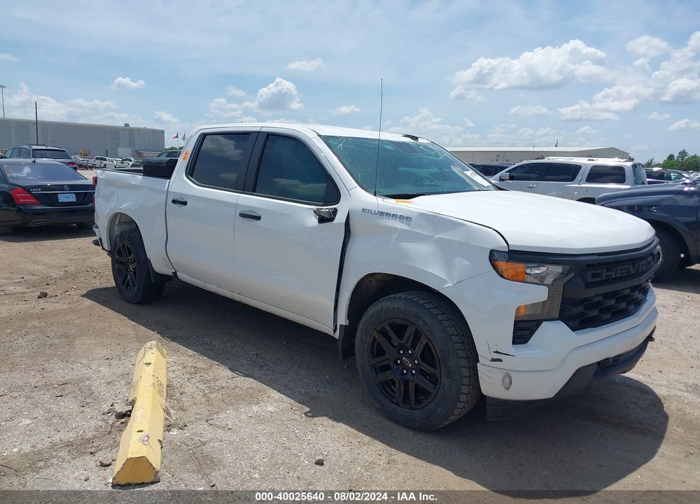 2022 CHEVROLET SILVERADO 1500 2WD SHORT BED CUSTOM VIN: 3GCPABEK7NG578407