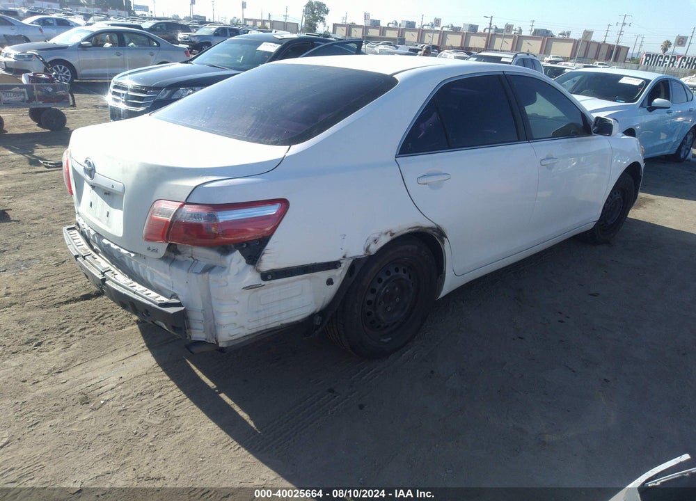 2008 TOYOTA CAMRY LE VIN: 4T4BE46K78R043623