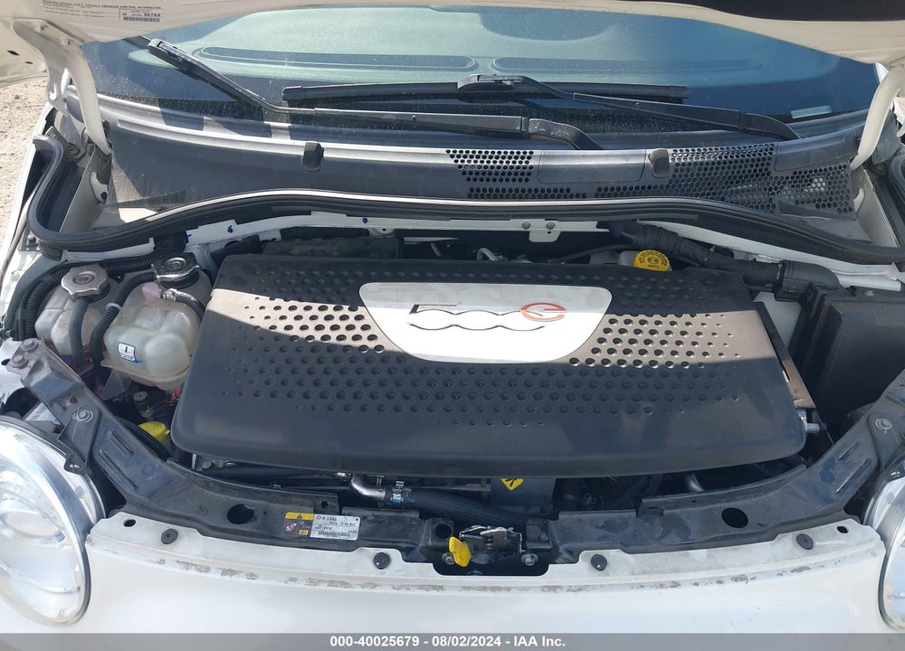 2013 FIAT 500E BATTERY ELECTRIC VIN: 3C3CFFGE2DT753414