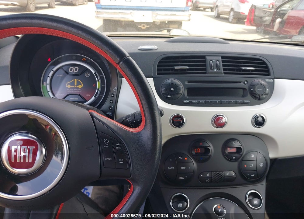 2013 FIAT 500E BATTERY ELECTRIC VIN: 3C3CFFGE2DT753414