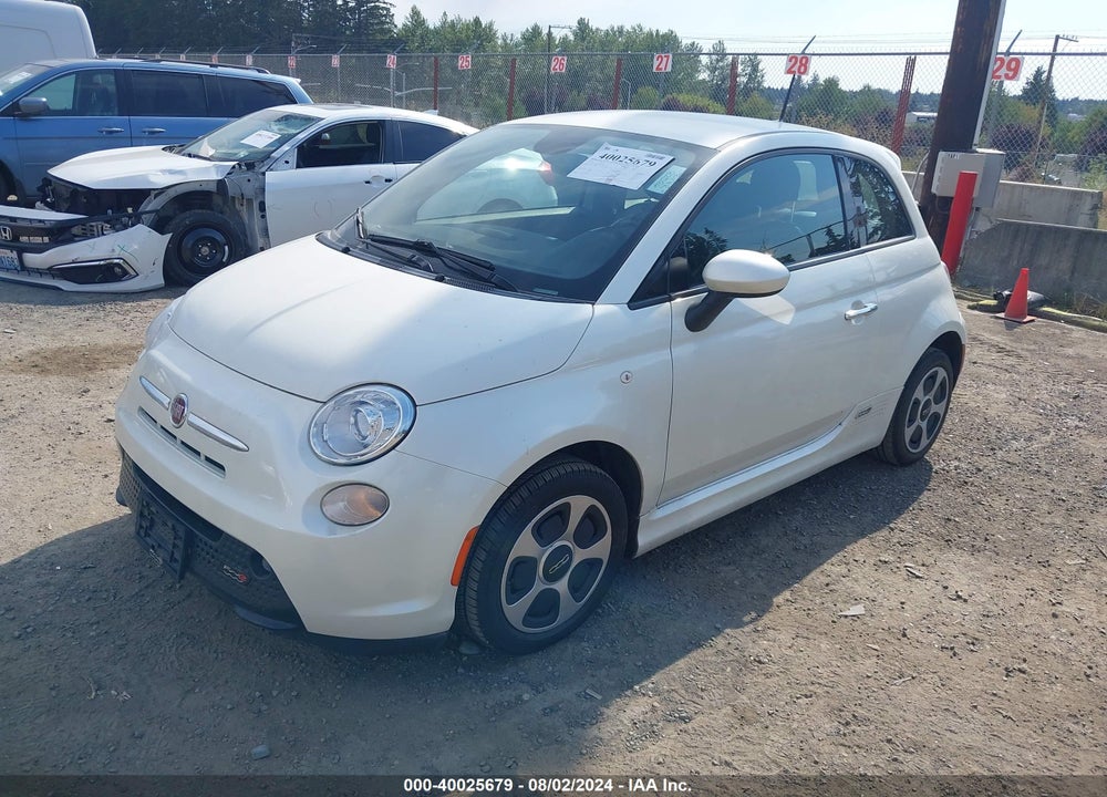 2013 FIAT 500E BATTERY ELECTRIC VIN: 3C3CFFGE2DT753414