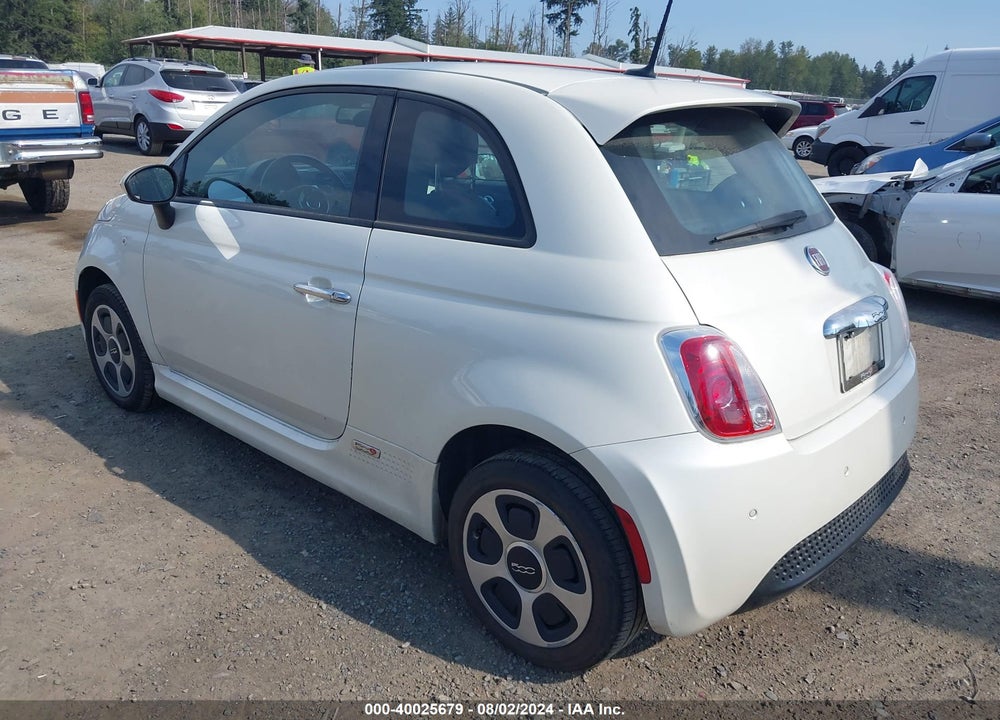 2013 FIAT 500E BATTERY ELECTRIC VIN: 3C3CFFGE2DT753414