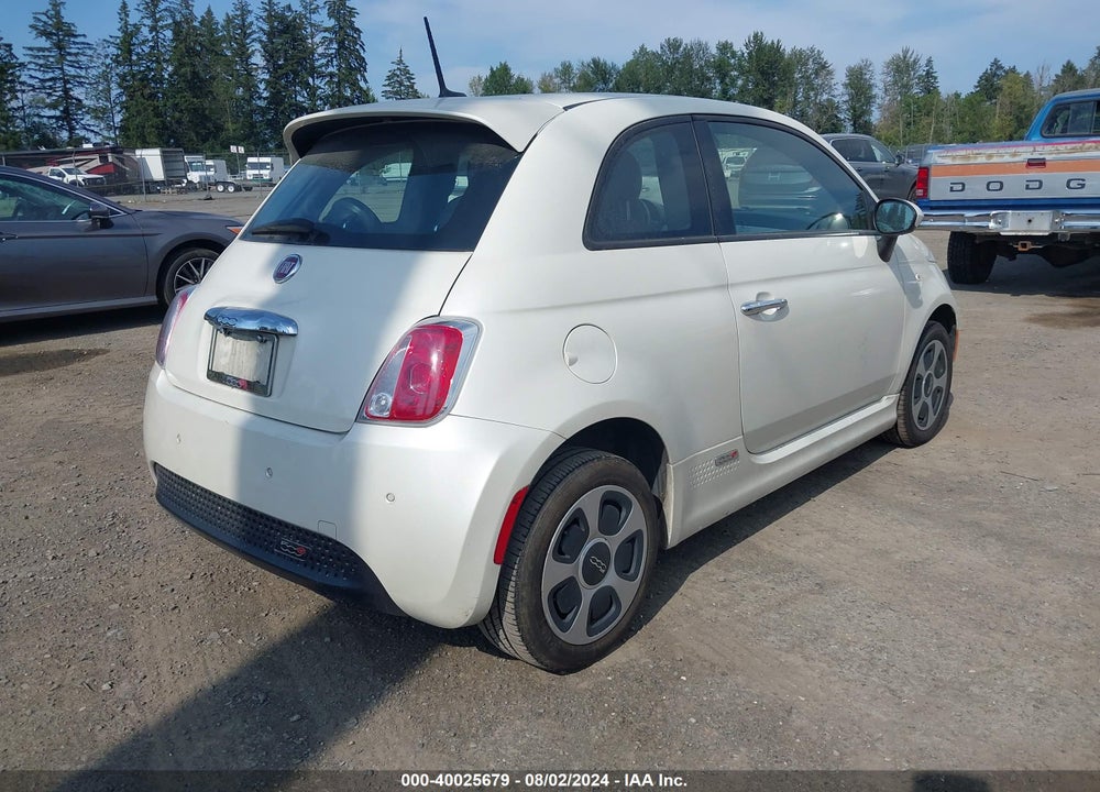 2013 FIAT 500E BATTERY ELECTRIC VIN: 3C3CFFGE2DT753414