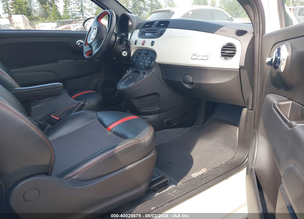 2013 FIAT 500E BATTERY ELECTRIC VIN: 3C3CFFGE2DT753414