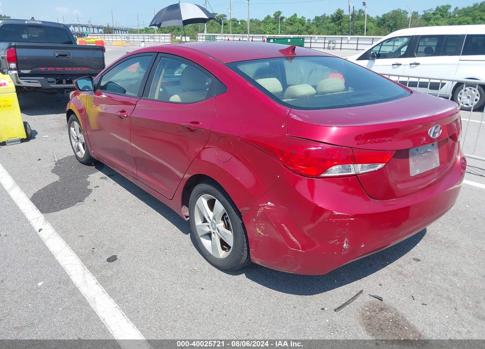 2012 HYUNDAI ELANTRA GLS (ULSAN PLANT) VIN: KMHDH4AE9CU197707