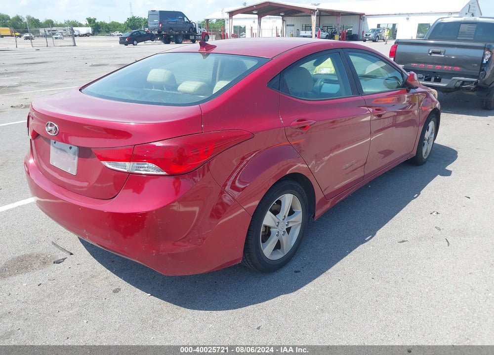 2012 HYUNDAI ELANTRA GLS (ULSAN PLANT) VIN: KMHDH4AE9CU197707