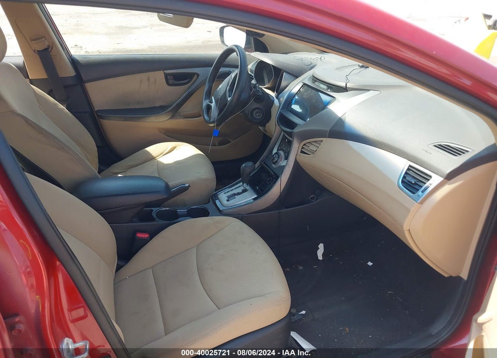 2012 HYUNDAI ELANTRA GLS (ULSAN PLANT) VIN: KMHDH4AE9CU197707