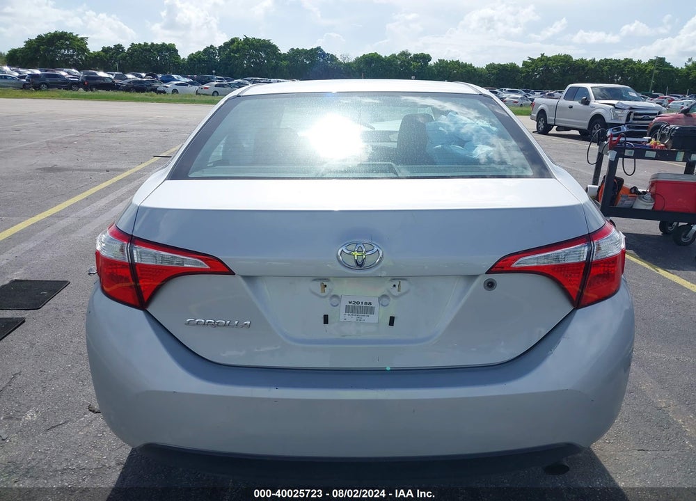 2014 TOYOTA COROLLA L VIN: 2T1BURHE9EC026109