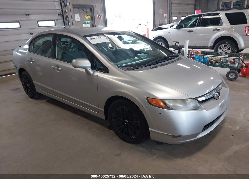 2008 HONDA CIVIC SDN LX VIN: 2HGFA165X8H502068