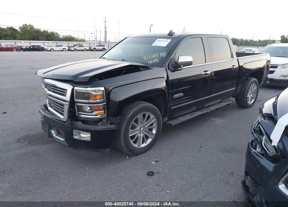 2015 CHEVROLET SILVERADO 1500 HIGH COUNTRY VIN: 3GCUKTEJ2FG444547