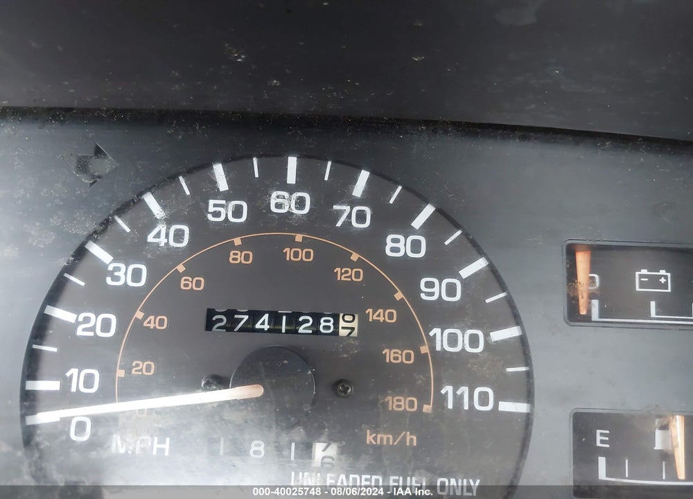 1991 TOYOTA PICKUP 1/2 TON SHT WHEELBASE DLX VIN: JT4RN81PXM5123672
