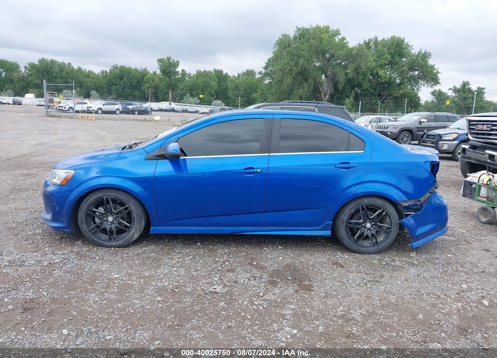 2020 CHEVROLET SONIC VIN: 1G1JD5SB3L4142286