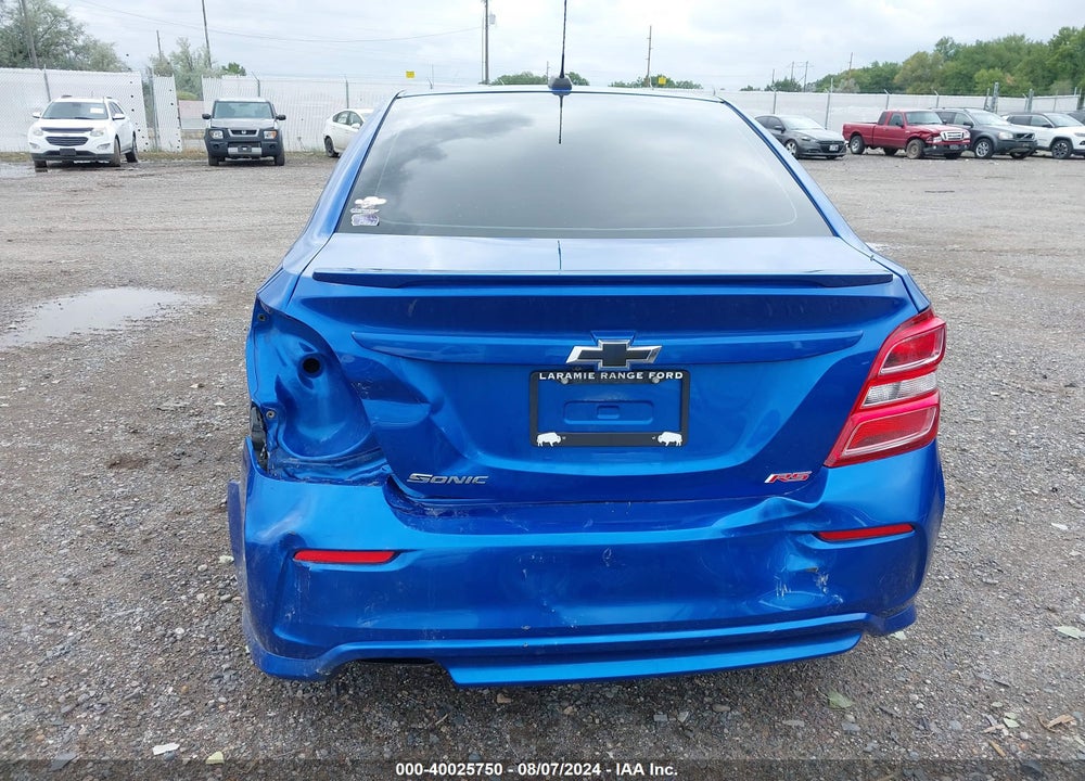 2020 CHEVROLET SONIC VIN: 1G1JD5SB3L4142286