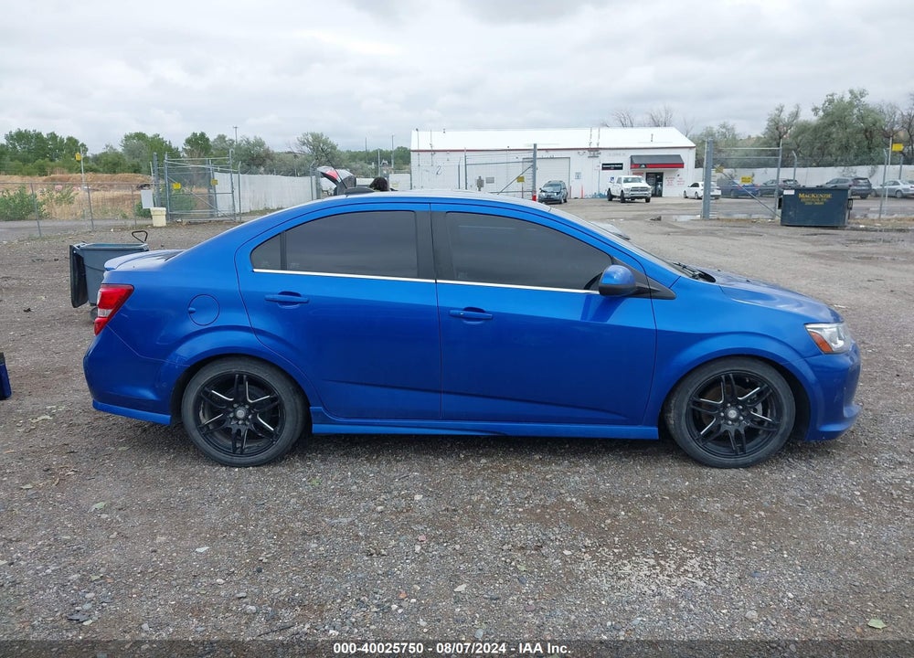 2020 CHEVROLET SONIC VIN: 1G1JD5SB3L4142286