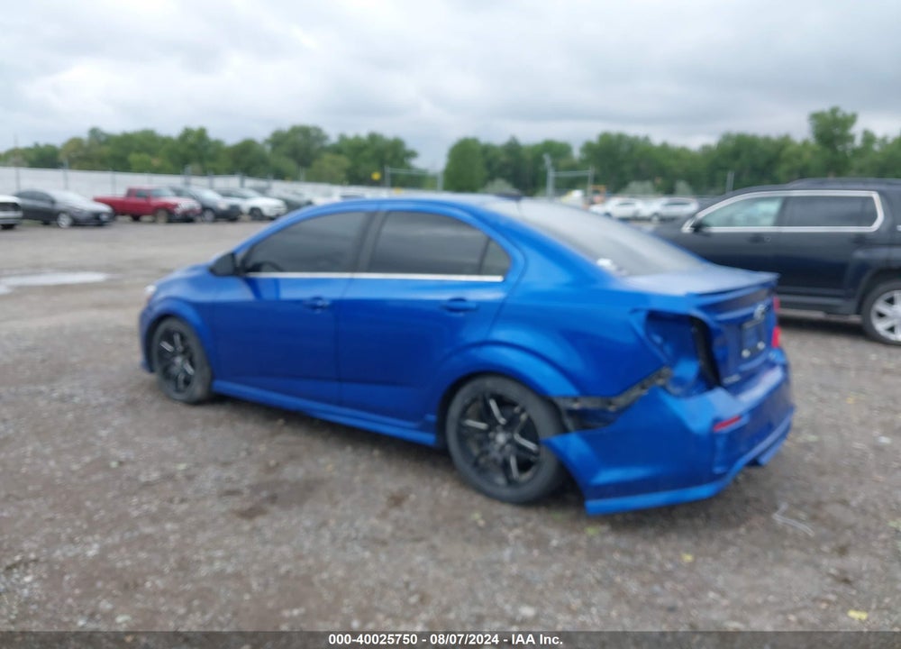 2020 CHEVROLET SONIC VIN: 1G1JD5SB3L4142286