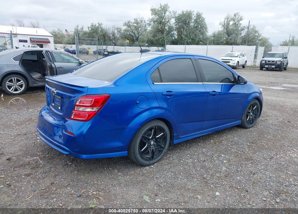 2020 CHEVROLET SONIC VIN: 1G1JD5SB3L4142286